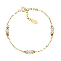 Bracelet Amen Woman Rainbow in Silver Perla BRGRSEGAR - BRGRSEGAR